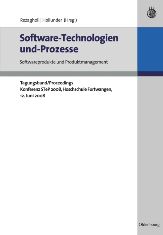 Tagungsband STeP 2008: Konferenz Fnr Software Technologien Und Prozesse - Image 1