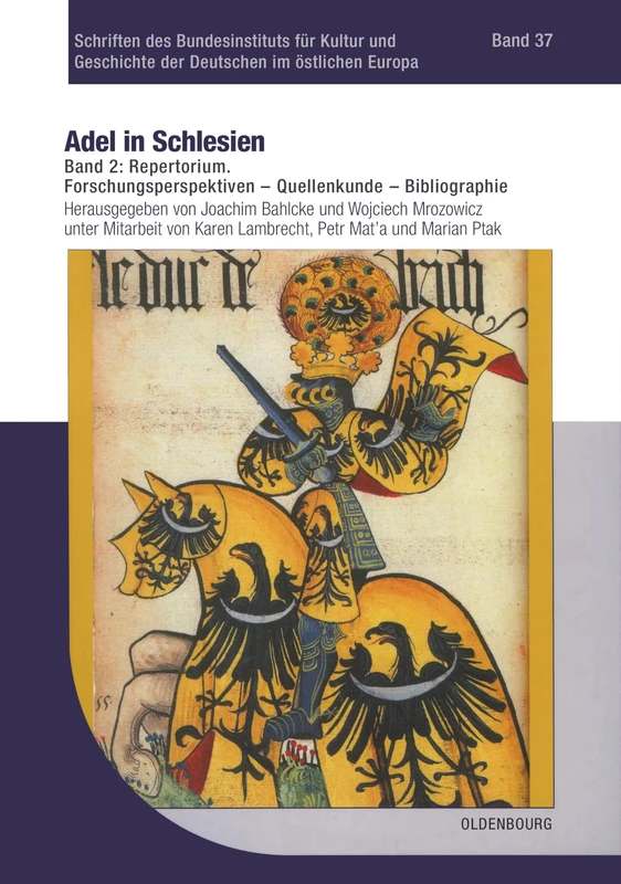 Repertorium: Forschungsperspektiven - Quellenkunde - Bibliographie: 37 (Schriften Des Bundesinstituts Für Kultur Und Geschichte Der) - Image 1