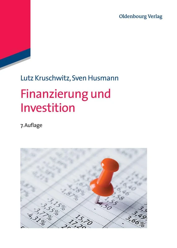 Finanzierung Und Investition (Internationale Standardlehrbücher Der Wirtschafts- Und Sozia)