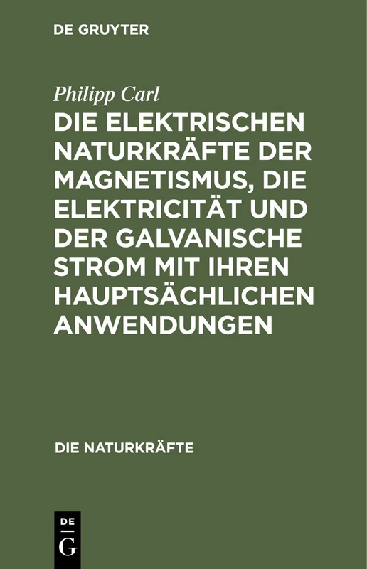 De Gruyter Oldenbourg - Die elektrischen Naturkrafte (6)