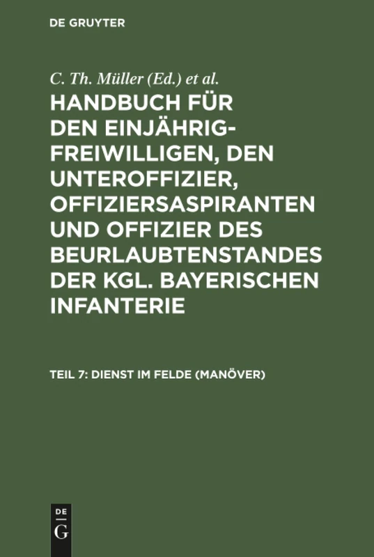Dienst im Felde (Manöver)
