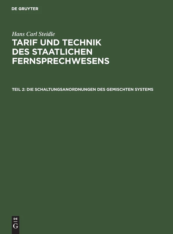 Die Schaltungsanordnungen Des Gemischten Systems