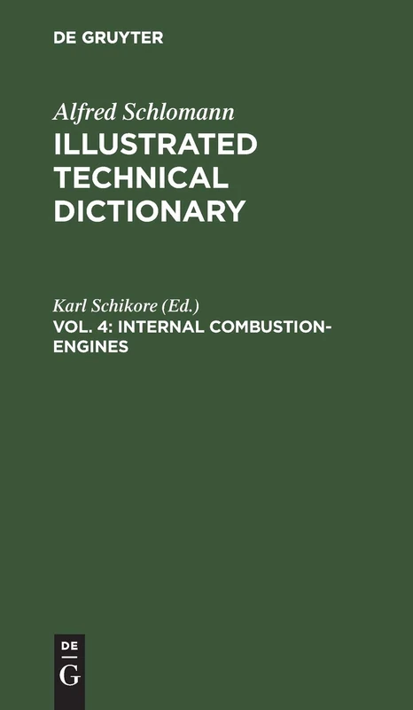 De Gruyter Oldenbourg Internal Combustion-Engines Book
