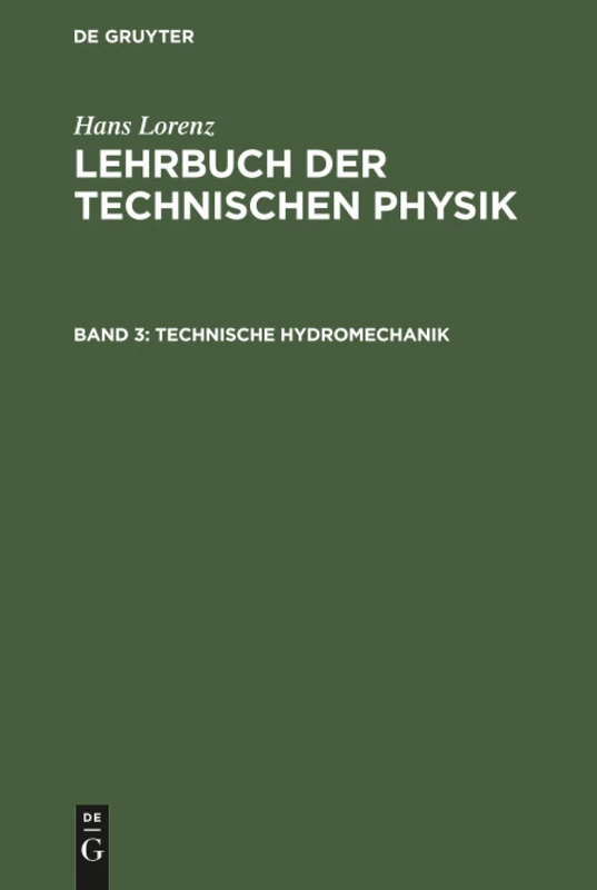 Technische Hydromechanik