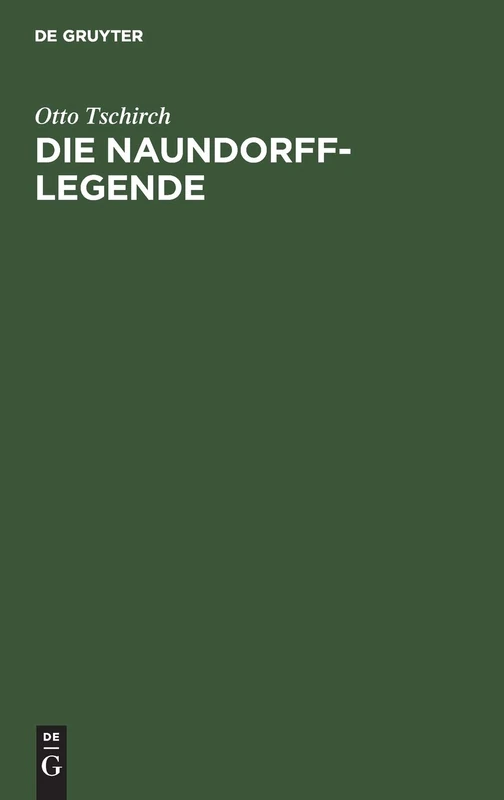 Die Naundorff-Legende: Darstellung Und Kritik - Image 1