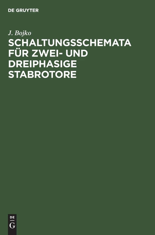 Schaltungsschemata Für Zwei- Und Dreiphasige Stabrotore: Entwurf Und Rekonstruktion