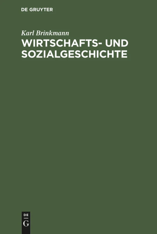 Wirtschafts- und Sozialgeschichte