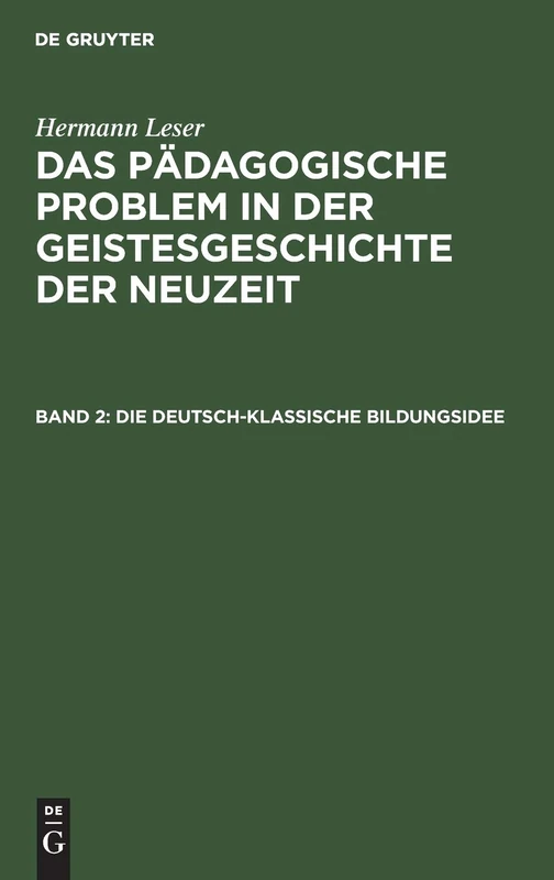 Die Deutsch-Klassische Bildungsidee