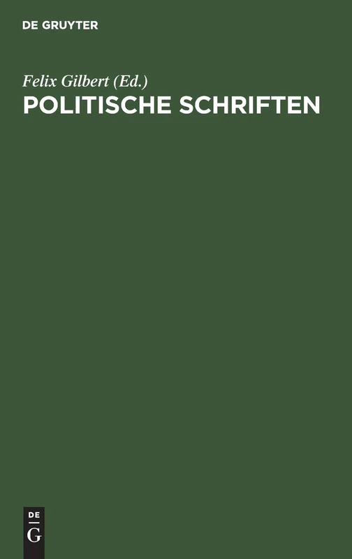 Politische Schriften
