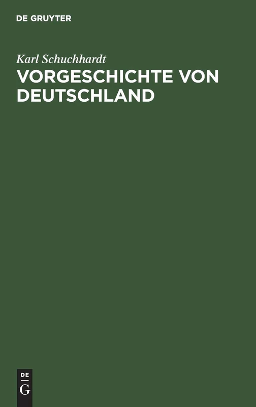 Vorgeschichte Von Deutschland
