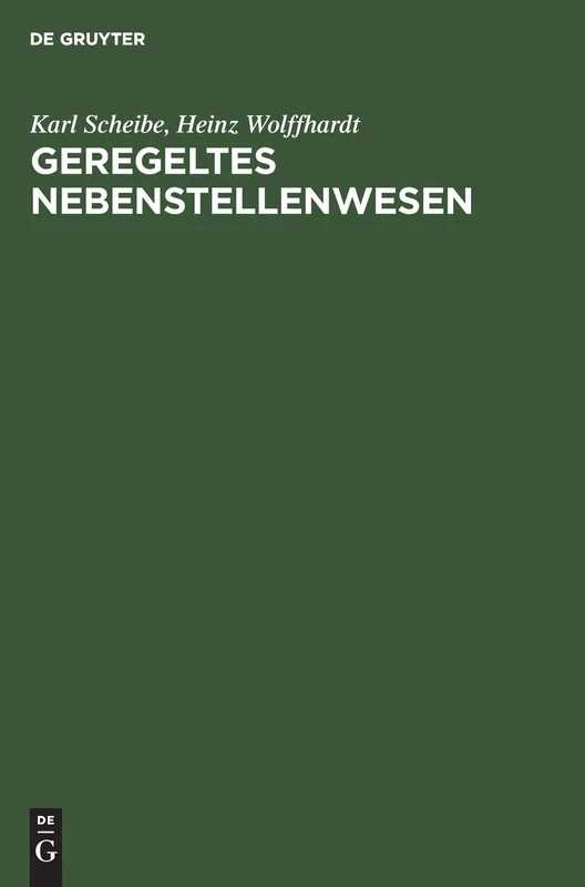 Geregeltes Nebenstellenwesen: Technik Und Wirtschaft Der Privatnebenstellenanlagen Unter Berücksichtigung Der Neuen Fernsprechordnung