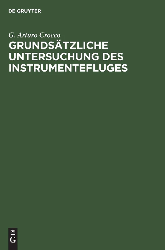 Grundsätzliche Untersuchung Des Instrumentefluges
