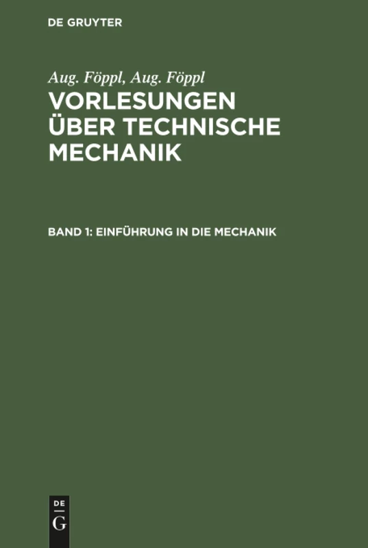 Einführung in die Mechanik