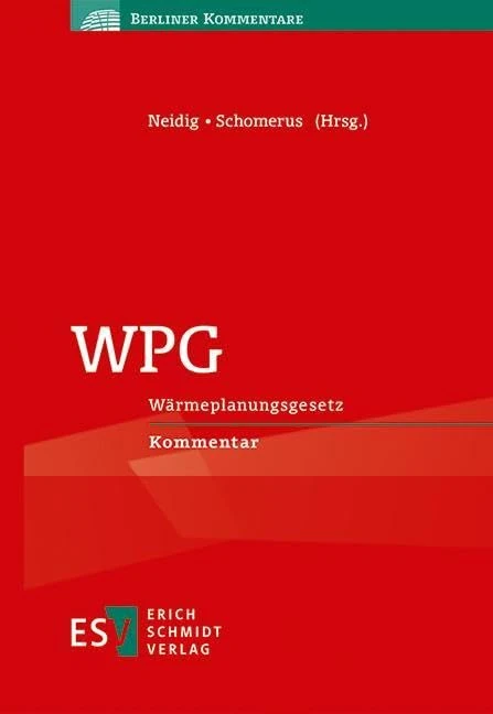 WPG: Wärmeplanungsgesetz