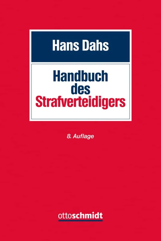 Handbuch des Strafverteidigers