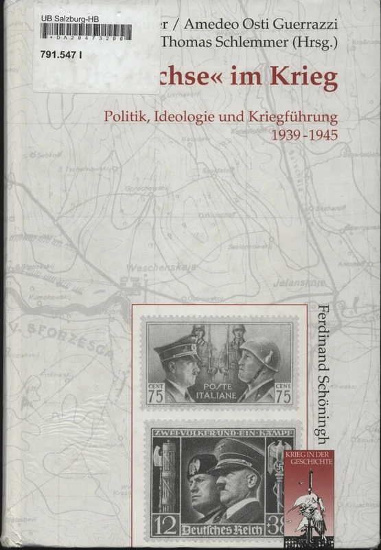 Die Achse Im Krieg 1939-1945: Politik, Ideologie Und Kriegführung 1939-1945: 64 (Krieg in Der Geschichte) - Image 1