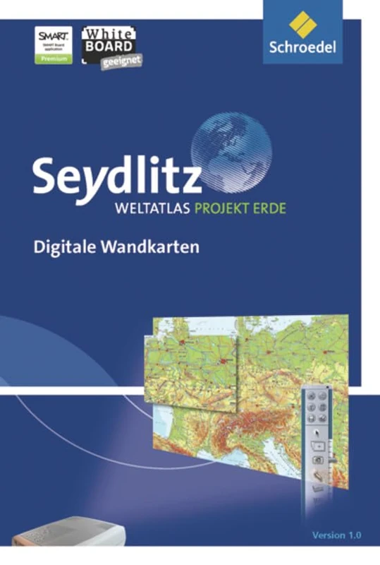 Seydlitz Weltatlas Projekt Erde - CD-ROM für Windows 7/Vista/XP/NT/ME/2000/98SE: Digitale Wandkarten - Image 1