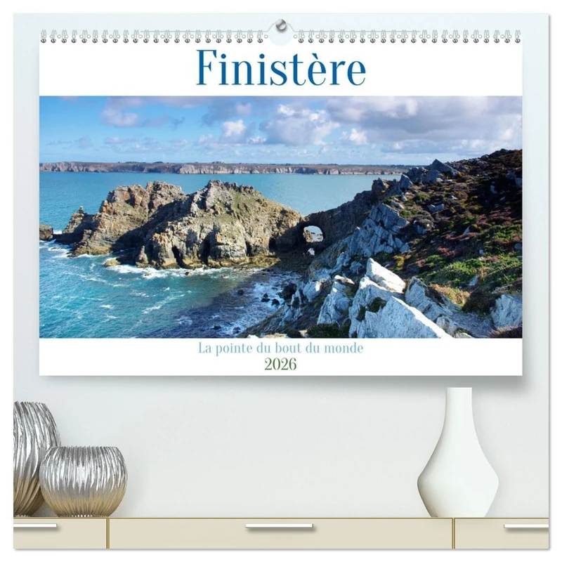 FINISTERE La pointe du bout du monde (Calendrier mural 2026 DIN A2 vertical) calendrier de bureau: Découvrez la majestueuse Pointe du Finistère