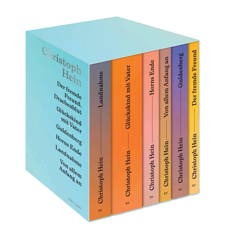 Christoph Hein Jubiläumsedition: 6 Bände in Kassette | Limitierte Ausgabe