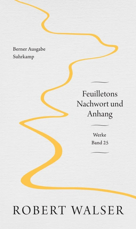 Werke. Berner Ausgabe: Feuilletons 1-7 | Sieben Bände im Schuber