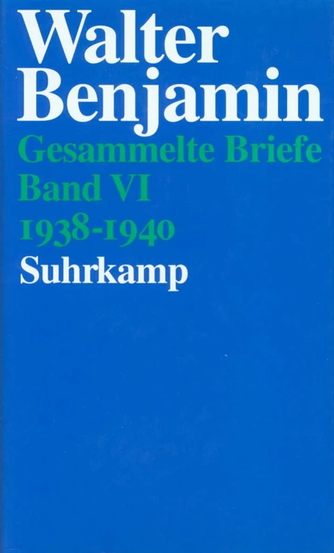 Gesammelte Briefe 6: Band VI: Briefe 1938-1940 - Image 1