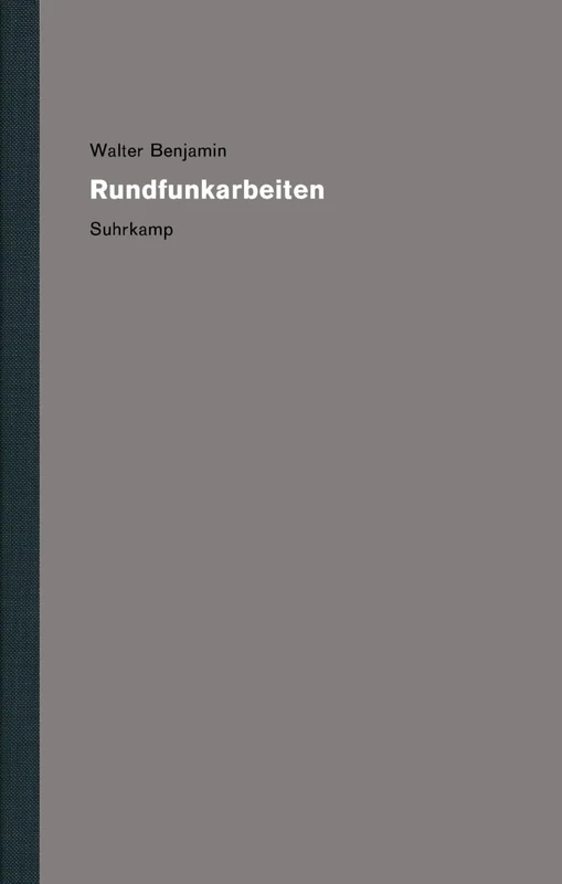 Werke und Nachlaß. Kritische Gesamtausgabe 09: Rundfunkarbeiten - Image 1