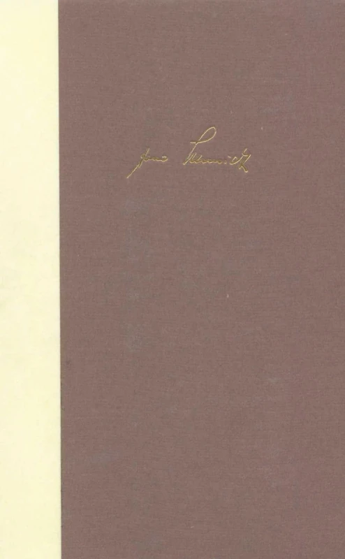 Bargfelder Ausgabe. Werkgruppe IV, Band 4: Das Spätwerk: Julia, oder die Gemälde