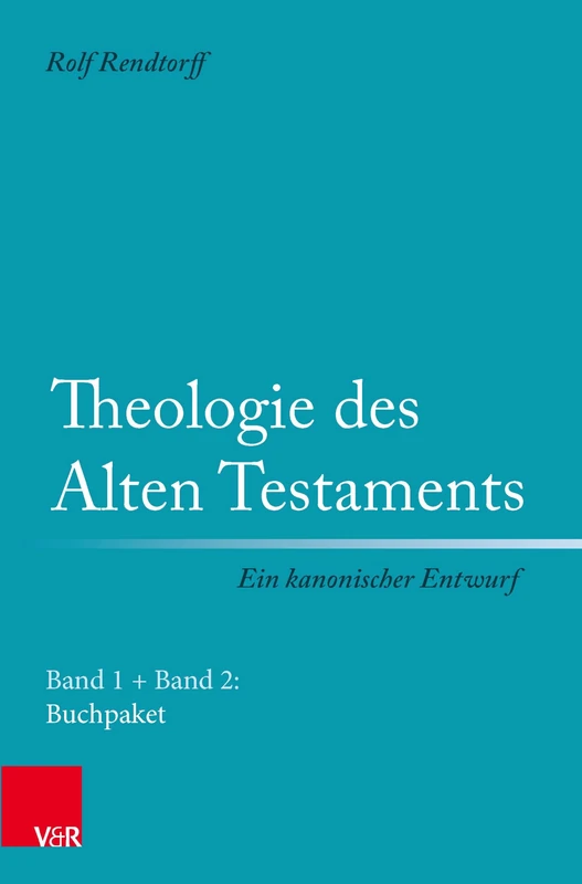 Theologie des Alten Testaments - Ein kanonischer Entwurf: Paket: Band 1 und Band 2: 1-2