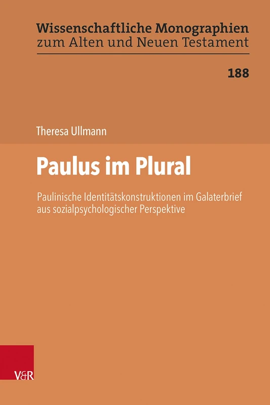 Paulus im Plural: Paulinische Identitätskonstruktionen im Galaterbrief aus sozialpsychologischer Perspektive - Image 1
