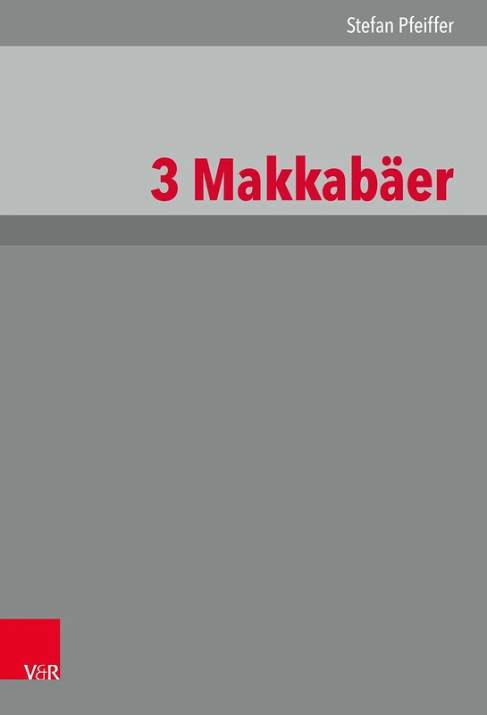 3 Makkabaer (Das Alte Testament Deutsch. Atd - Apokryphen, 2)