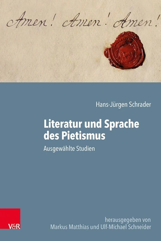 Arbeiten zur Geschichte des Pietismus: Ausgewählte Studien: 63