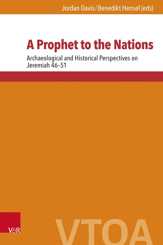 Vandenhoeck & Ruprecht - A Prophet to the Nations Book