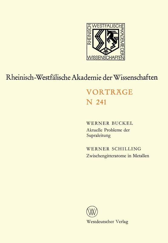 Natur-, Ingenieur- und Wirtschaftswissenschaften: Vorträge · N 241