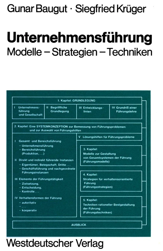Unternehmensführung: Modelle ― Strategien ― Techniken