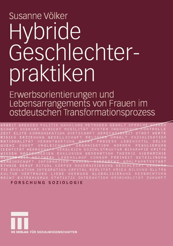 Hybride Geschlechterpraktiken: Erwerbsorientierungen und Lebensarrangements von Frauen im ostdeutschen Transformationsprozess: 205 (Forschung Soziologie, 205)
