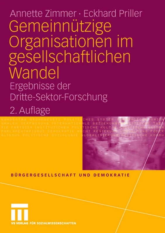Gemeinnützige Organisationen im gesellschaftlichen Wandel: Ergebnisse der Dritte-Sektor-Forschung: 7 (Bürgergesellschaft und Demokratie, 7)