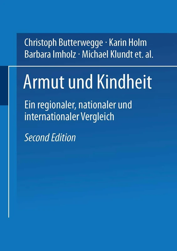 Armut und Kindheit: Ein regionaler, nationaler und internationaler Vergleich - Image 1