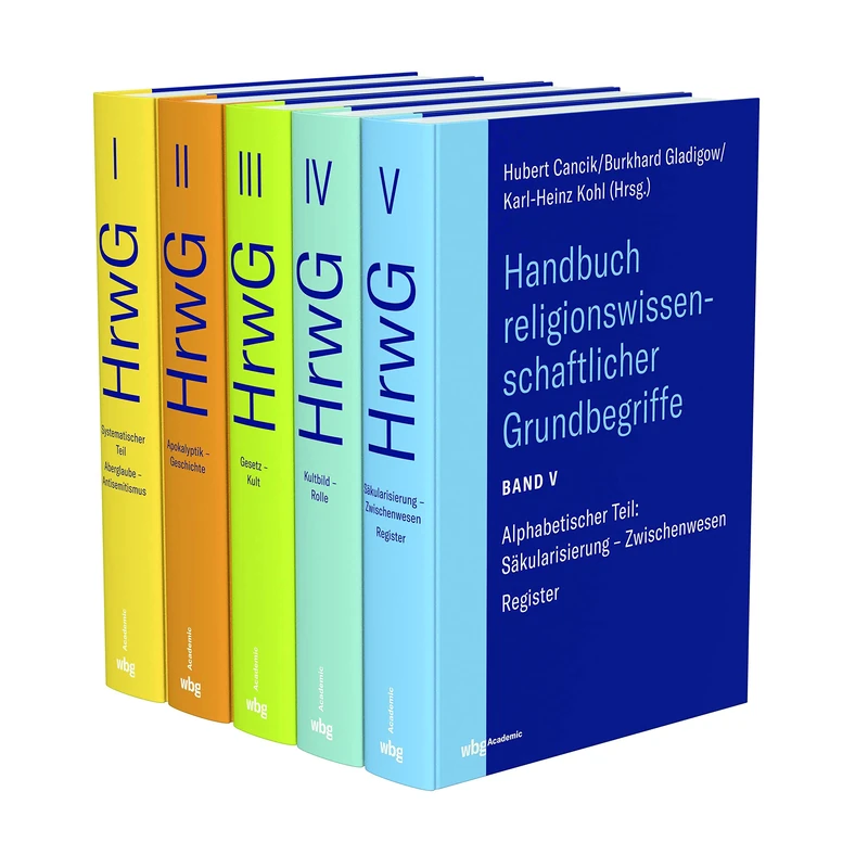 Handbuch religionswissenschaftlicher Grundbegriffe (HrwG). 5 Bände - Image 1