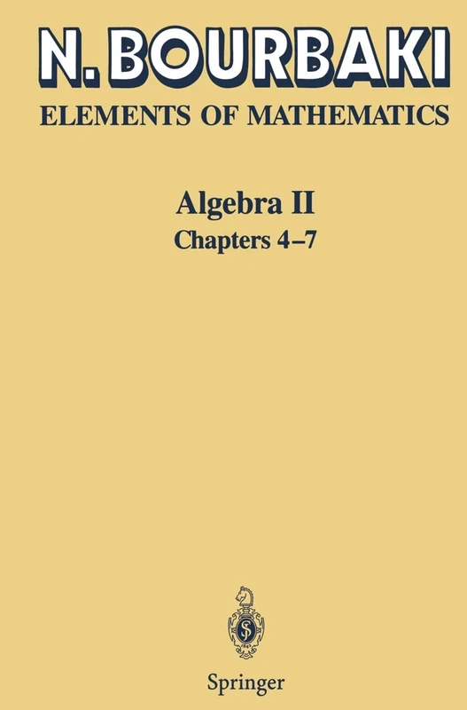Algebra II: Chapters 4 - 7: Pt. 2 (Elements of Mathematics)