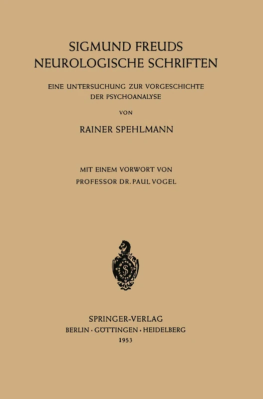 Sigmund Freuds Neurologische Schriften: Eine Untersuchung zur Vorgeschichte der Psychoanalyse - Image 1