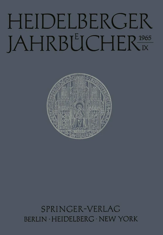 Heidelberger Jahrbücher: 9
