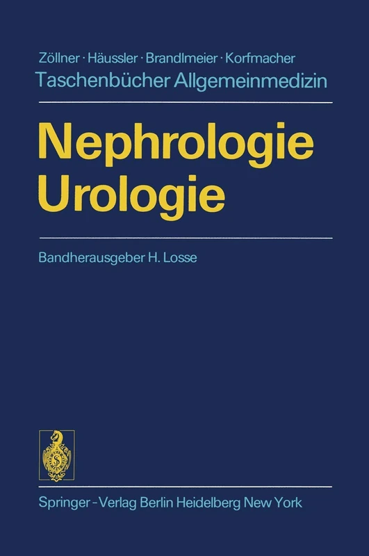 Nephrologie Urologie (Taschenbücher Allgemeinmedizin)