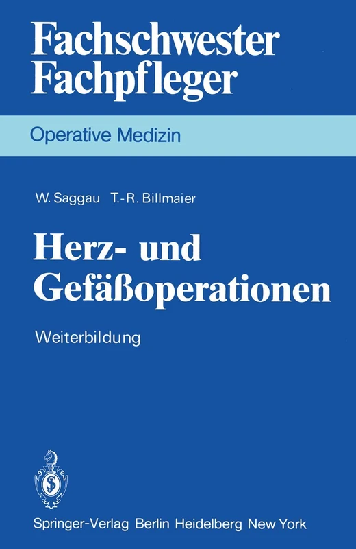 Herz- und Gefäßoperationen: Weiterbildung (Fachschwester - Fachpfleger)