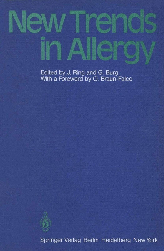 New Trends in Allergy