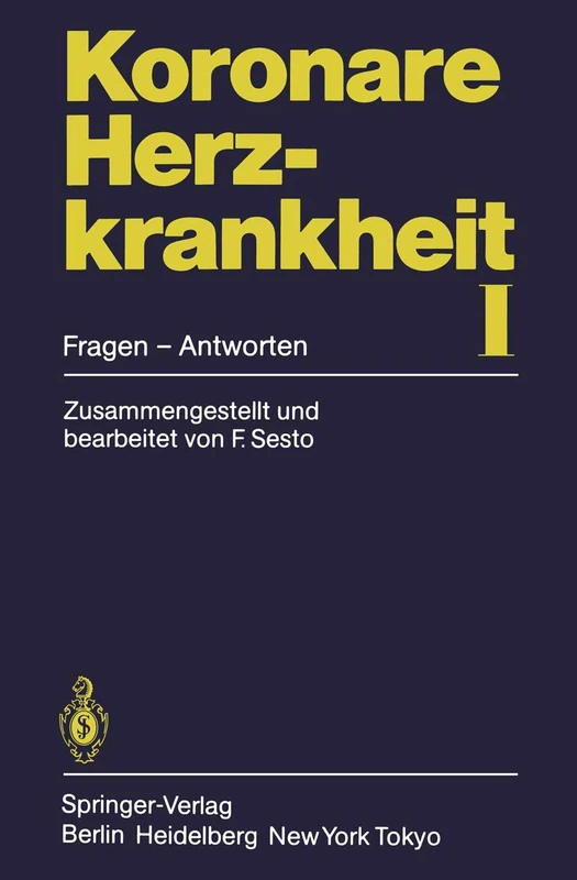 Koronare Herzkrankheit I: Fragen ― Antworten