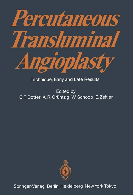 Percutaneous Transluminal Angioplasty: Technique, Early and Late Results
