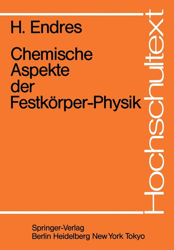 Chemische Aspekte der Festkörper-Physik (Hochschultext) - Image 1