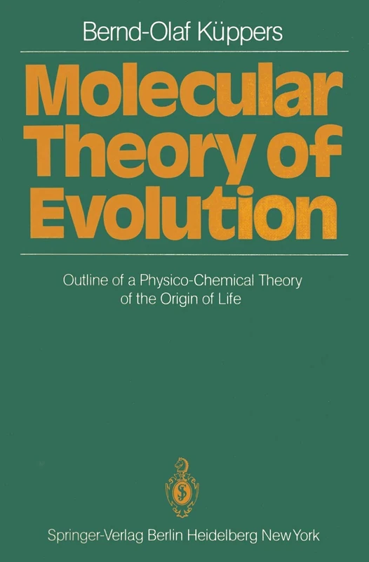 Molecular Theory of Evolution: Outline of a Physico-Chemical Theory of the Origin of Life