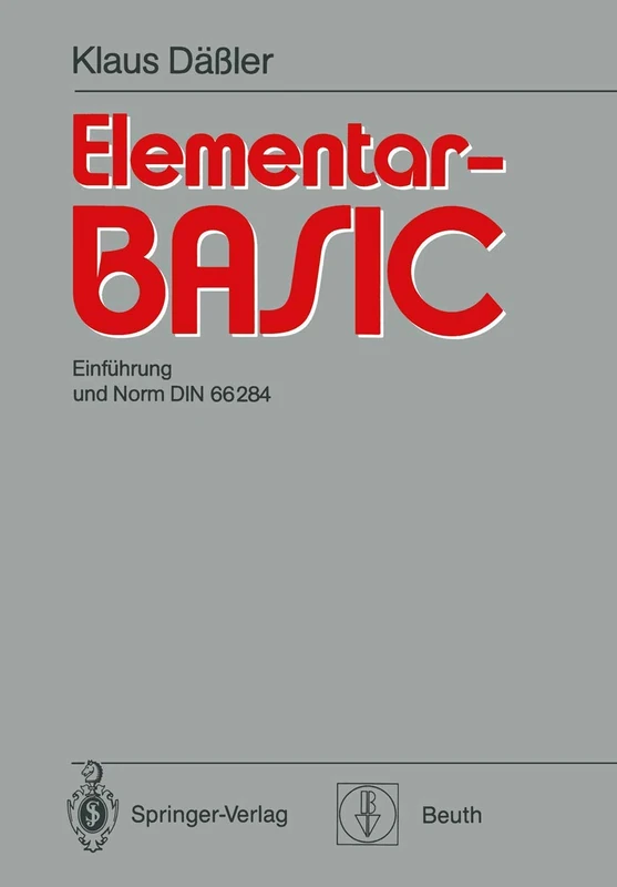 Elementar-BASIC: Einführung und Norm DIN 66 284 - Image 1