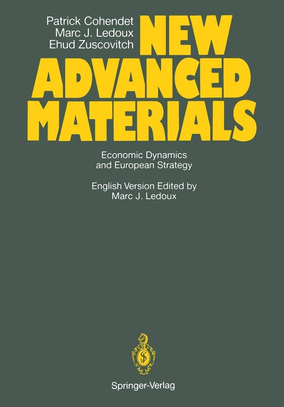 New Advanced Materials: Economic Dynamics and European Strategy A Report from the FAST Programme of the Commission of the European Communities - Image 1